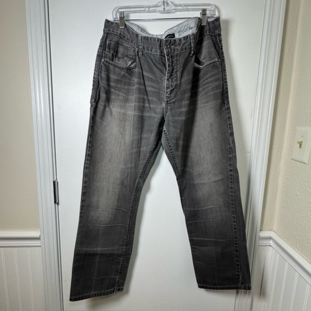 INC Mens Stockholm Denim Distressed Skinny Jeans Blue 38/32